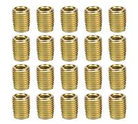 EIMSOAH Kit D'insert de Réparation de Filetage en Acier au Carbone, | Résistant aux Vibrations, Empêche le Desserrage, plaqué Zinc Jaune, pour L'automobile et les Machines, Tailles M2 à M12