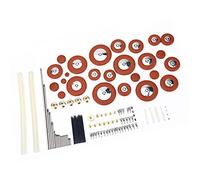 EIMSOAH Kit d'outils de Réparation de Saxophone Alto, Pièces de Rechange | Accessoires de réparation de saxophone Alto, vis, tampons, écrous avec étui pour l\'entretien du bricolage