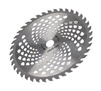 EIMSOAH Lame de Scie pour Débroussailleuse, Disque de Coupe Durable 40T pour Couper Les Mauvaises Herbes, Remplacement D'outil de Jardin de Tondeuse à Gazon pour L' 10,04 Pouces pour Coupe-Herbe