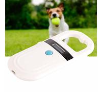 EIMSOAH Lecteur de Puces OLED sans Fil avec FDX-B, Support EMID, Rechargeable par USB, Alarme de Faible Consommation, pour la Gestion des Animaux, Gestion des Ressources