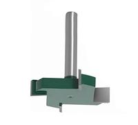 EIMSOAH Mèche de Moulage de Cadre, Mèche de Toupie Robuste pour les Coupes de Travail du Bois et le Rainurage, Tige de 1/4 Po (Vert foncé)