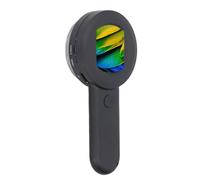 EIMSOAH Microscope Numérique Portatif, Grossissement 4X avec écran de 2 Pouces, 8 Lumières LED pour L'inspection des Trichomes de Bijoux, Apprentissage des Enfants et des Adultes (64 Go)