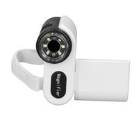 EIMSOAH Microscope Portatif pour Enfants 1000X Grossissement Impressionnant de 100X à 1000X pour L'exploration éducative Convient aux Jeunes Explorateurs Écran Couleur ABS/2,0 Pouces pour Une (Blanc)