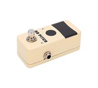 EIMSOAH Mini Accordeur à Pédale avec Double Affichage LED, True Bypass, 436 | Pédale d\'accordeur à effet monobloc, boîtier métallique, conception compacte, pour guitare et basse électriques