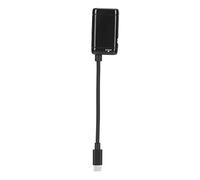 EIMSOAH Mini Convertisseur USB 3.1 vers, Petit et Durable Câble TV HDTV pour, Noir