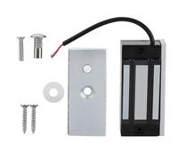 EIMSOAH Mini Serrure électromagnétique DC24V, Serrure de Porte Magnétique électronique à Force de Maintien de 60KG, pour Portes Coupe-feu en Bois, Verre et Métal