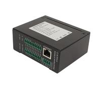 EIMSOAH Module D'E/S à Distance Ethernet Module de Connexion Anti-Inversion Haute fiabilité pour Applications Industrielles avec Protocoles Prenant en Charge Les Entrées Analogiques Isolées et