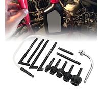 EIMSOAH Outil de Connecteur de Remplissage d'huile de Transmission, Adaptateurs de Remplissage ATF Ensemble D'outils de Connecteur de Remplissage D'huile de Boîte de Vitesses Automatique