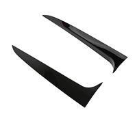 EIMSOAH Paire de Couvercles D'aile Latérale de Fenêtre Arrière Noir Brillant pour X3 F25 2011 - 2017, Garniture de Becquet en ABS Durable pour la sécurité de Conduite