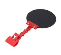 EIMSOAH Panneau Occultant de Soudage à Clipser, Réglable, sécurisé et Robuste, Diamètre de 16 Cm, pour Masque de Soudage, Lunettes de Portables, Atelier D'usine (Rouge)