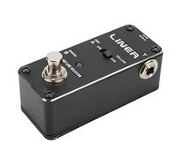 EIMSOAH Pédale de Guitare à Sélecteur de Ligne, Mini True Bypass en | Mini pédale d\'effet de guitare, True Bypass, pour guitare électrique, boîtier métallique Compact, commutation de canal