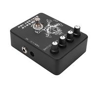 EIMSOAH Pédale d'effet de Distorsion à Gain élevé pour Guitare | Pédale de distorsion avec indicateur LED, boîtier en métal, contrôle de tonalité pour effets de guitare électrique