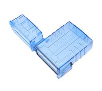 EIMSOAH Petite Mallette de Rangement Scellée D'extérieur avec Corde de Sifflet, Récipient Compact étanche pour Bijoux et Mouchoirs (Bleue)