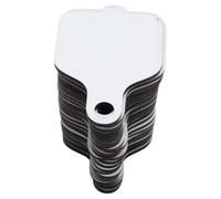 EIMSOAH Plaque Signalétique Vierge par Sublimation, Panneau Dur MDF, Planche à Pagaie pour Tasse de 40oz, Personnalisation sans Fin, Accessoire Porte-clés, 30 Pièces