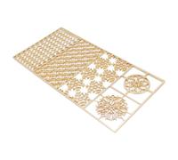 EIMSOAH Plateau de Tampons à Glace en Cuivre, Conception de Machine à Glaçons Transparente avec des Motifs Rapides en 5 Secondes, pour Accessoires de Barman de (D03 200x100mm / 7,87x3,94 pouces)