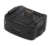 EIMSOAH Pocket 3 Station de Chargement Portable Noire de Type C avec Trou de Vis 1/4, Base Adaptateur de Charge pour Caméra de Sport, pour Les Amateurs de Photographie en Extérieur et de Streaming