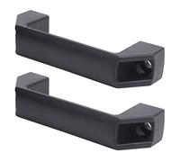 EIMSOAH Poignée de Traction en Plastique et Nylon pour Machines à Souder, Trou de Montage de 8,5 Mm, 2 Poignées Noires pour équipement Industriel, Onduleur (120mm)