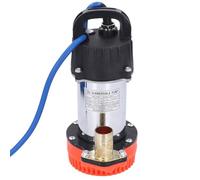 EIMSOAH Pompe à Eau Solaire 24 V DC, Puissante Pompe Submersible à Grand Débit, Levage de 8 M, Idéale pour les Piscines et le Drainage Industriel, Moteur Entièrement en Cuivre