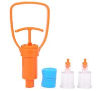 EIMSOAH Pompe à Vide Extracteur de Morsures de Serpent kit de survie Outil d'Urgence pour Camping et Activités de Plein Air, Matériau ABS, Orange, 12,5 x 6 x 3 Accessori per la cura e la salute