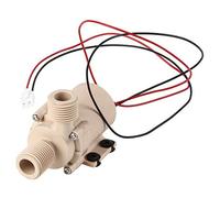 EIMSOAH Pompe de Circulation D'eau Solaire, Pompe Submersible 12 V DC avec Moteur sans Balais pour Systèmes Thermiques Domestiques, 6,5 L/min, Température 100 °C