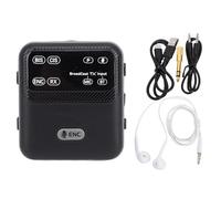 EIMSOAH Récepteur émetteur Bluetooth 6.0, Adaptateur Bluetooth TX RX 2 en 1 avec Son de Diffusion AAC ENC, Auxiliaire 3,5 Mm pour Les Cours, Visites Guidées, Réunions D'enseignement