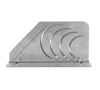 EIMSOAH Règle de Coupe de Tuyau en Caoutchouc, Outil de Coupe de Tuyau en Caoutchouc Réglable à 45 ° en Acier Inoxydable pour un Diamètre de 20 à 50 Mm pour une Mesure Précise