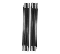 EIMSOAH Remplacement des Poteaux de Tente, 4,9 M en Fibre de Verre Camping Barres de Poteau de Tente Tiles de Support Extérieures Kit de Cadres Auvent, avec Conception Pliable en
