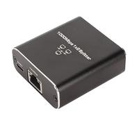 EIMSOAH Répartiteur Ethernet, Répartiteur 1 à 2 Ports Haut Débit 1 000 Mbps, Commutateur Réseau Gigabit en Alliage D'aluminium RJ45
