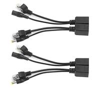 EIMSOAH Répartiteur POE Module d'alimentation à Distance Haute Performance 12 V pour équipement de Surveillance 2 Paires, Extension et flexibilité du Réseau de Bureau à Domicile