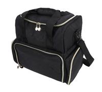 EIMSOAH Sac de Vernis à Ongles, étui de Kit D'ongles de Grande capacité avec 2 Sacs Amovibles et Séparateur Réglable pour Voyage, Salon, Fournitures de Manucure