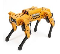 EIMSOAH Smart AI Robot Dog, robot programmable quadrupède, servos et module sans noyau, pour programmation Python Scratch PC APP contrôle STEM Education