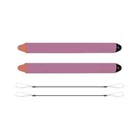 EIMSOAH Stylet 2pcs Stylet pour Les Enfants, Designs Mignons, Expérience de Tablette Améliorée, Matériau Abdos et Silicone, Conception de Poignée Ergonomique, Attachement de L'attache (Rosâtre)