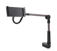 EIMSOAH Support à Pince pour Téléphone et Tablette, Rotation à 360 Degrés, avec Bras Flexible en Col de Cygne, pour Montage sur Bureau, Table à Manger