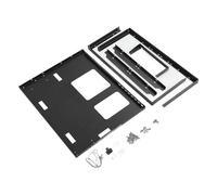 EIMSOAH Support de Boîtier de Châssis ATX Refroidissement Puissant pour PC de Jeu Bricolage Cartes Mères EATX MATX ITX avec 4 Baies de Disque Dur, pour Les Joueurs et Les Passionnés, Plaque d'acier