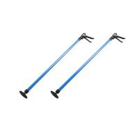 EIMSOAH Système de Support de Troisième Main Réglable pour Cadres de Porte, Poteau de Support Télescopique Bleu de Charge de 40 Kg, de Cric D'armoire Suspendu 2 Ensembles