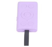 EIMSOAH Télécommande Bluetooth, Fonctionnement Efficace à 9 Touches pour Application Photo Selfie, Retourneur de Page, Rechargeable pour la Lecture de Tablette de Téléphone (Violet)