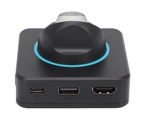 EIMSOAH TV Dock Station 5 en 1 USB Type C HD Interface Multimédia Station D'accueil Compacte pour OLED Lite, Adaptateur de Jeu Portable pour le Divertissement du Salon Familial