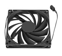 EIMSOAH Ventilateur de Radiateur CPU PWM 4 Broches pour le | Admission latérale à haut débit d\'air, réduction silencieuse des turbulences en , construction PBT durable, poussière