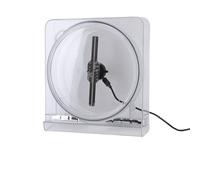 EIMSOAH Ventilateur D'hologramme 3D, Projecteur Holographique 3D de Résolution 5,5 Pouces 2000x128, Contrôle D'application de 128 Perles LED pour L'affichage Publicitaire de Bar de