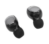 EIMSOAH Véritables écouteurs sans Fil, Conception Ergonomique, Longue Durée de Lecture pour Les Appels Musicaux et Le Travail de Bureau, Blanc (Noire)