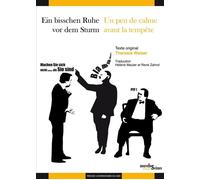 Ein bisschen ruhe vor dem sturm / un peu de calme avant la tempête Edition bilingue français-allemand - Theresia Walser - Presses Universitaires Du Midi - broché - Théâtre