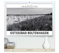 Ein Blick auf das Ostseebad Boltenhagen (hochwertiger Premium Wandkalender 2026 DIN A2 quer), Kunstdruck in Hochglanz: Ein ungewohnter Blick auf Boltenhagen in harten Schwarz-Weiß-Bildern.