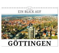 Ein Blick auf Göttingen (Wandkalender 2026 DIN A4 quer), CALVENDO Monatskalender: Ein ungewohnter Blick in harten Schwarz-Weiß-Bildern auf Göttingen