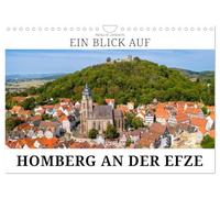 Ein Blick auf Homberg an der Efze in Farbe (Wandkalender 2026 DIN A4 quer), CALVENDO Monatskalender: Homberg an der Efze - Stadt der hessisch-thüringischen Landgrafen