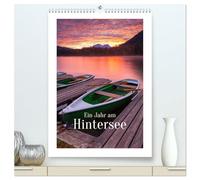 Ein Jahr am Hintersee (hochwertiger Premium Wandkalender 2026 DIN A2 hoch), Kunstdruck in Hochglanz: Der Hintersee in Ramsau im Lauf der Jahreszeiten