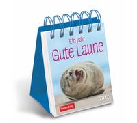 Ein Jahr gute Laune Mini-Geschenkkalender 2027: Kleiner Kalender zum Schmunzeln an jedem Tag, mit 365 Zitaten zum Lachen. Aufstellkalender 2027 für die tägliche Portion Freude