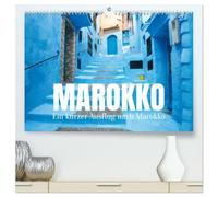 Ein kurzer Ausflug nach Marokko (hochwertiger Premium Wandkalender 2027 DIN A2 quer), Kunstdruck in Hochglanz: Die Farben Marokkos