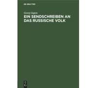Ein Sendschreiben An Das Russische Volk