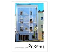 Ein Spaziergang durch Passau (Wandkalender 2026 DIN A2 hoch), CALVENDO Monatskalender: Impressionen aus der Barockstadt Passau in Bayern.