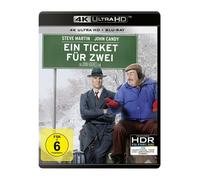 EIN TICKET FÜR ZWEI - STEVE MARTIN,JOHN CANDY 2 ULTRA HD BLU-RAY NEUF